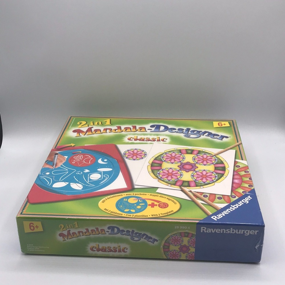 RAVENSBURGER Mandala Designer Classic For Ages 6+ NEW SEALED - Picture 5 of 6